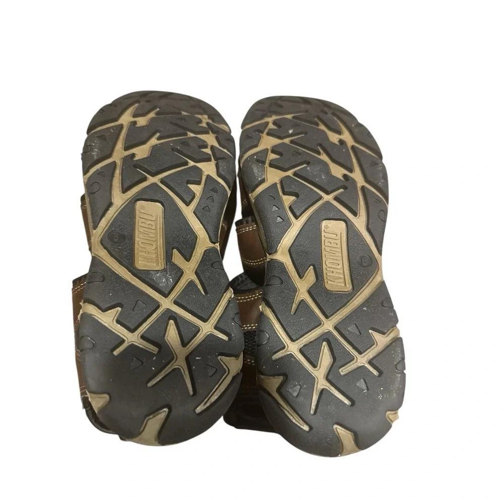 Khombu Hal Fisherman Brown Men's Athletic Hiking Sandals Sz‎ 8 Adjustable Straps